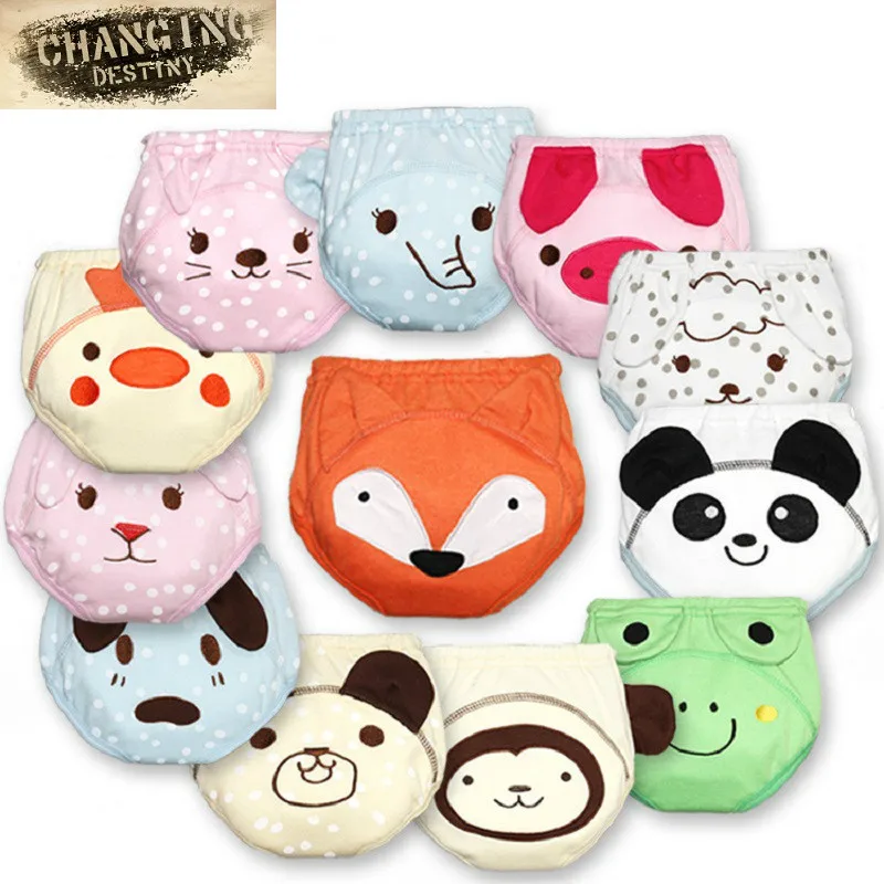 От 0 до 2 лет детские штаны подгузники водонепроницаемая салфетка с героями