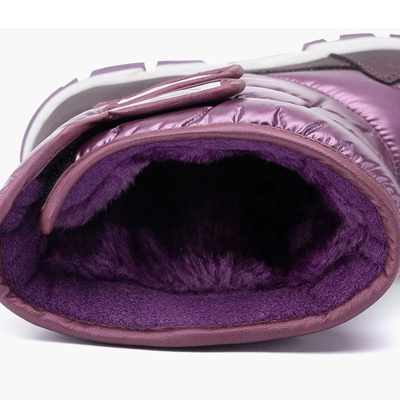 Детские зимние ботинки для мальчиков и девочек на морозы до 30 градусов модные