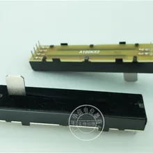 [Белла] Альфа 73 мм 7,3 см микшер прямой скольжения толкатель двойной потенциометр A100K A100KX2 ручка 13MMB внутри Foot-10PCS/лот