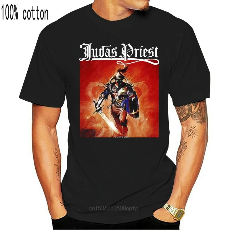 Футболка Judas свидетель Hero Ver 1 (черная) S 5Xl с принтом Мужская футболка коротким
