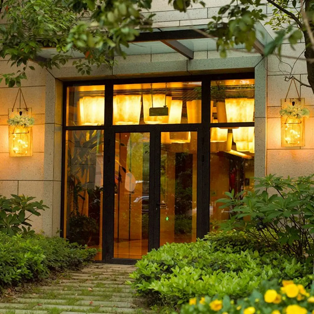 Светодиодный Mason настенный светильник Открытый Двор садовый подвесной в стиле