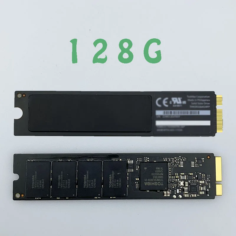 Используется 2012 год 64 Гб 128 ГБ 256 ГБ SSD для Macbook Air 1" 13" A1465 A1466 A1369 A1370 SSD твердотельный жесткий диск