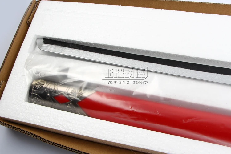 160 см Длина онлайн игры Touken Ranbu меч Taroutachi Ootachi KATANA Косплей Опора реальной Сталь лезвия-без острых/красный