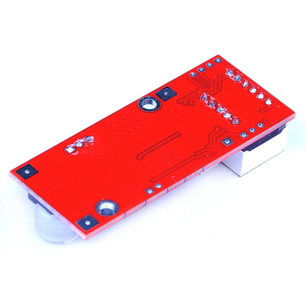 Красный Вольтметр Adjustable Регулируемый блок питания Бак Модуль с цифровой трубкой LM2596 Регулируемый источник питания
