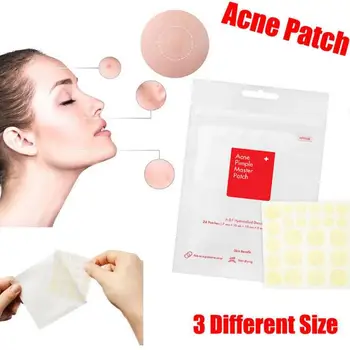 

24 Pimple Master Patch Face Spot Scar Care Treatment Stickers facial skin care blackhead Removal Freckle Patches acne mask