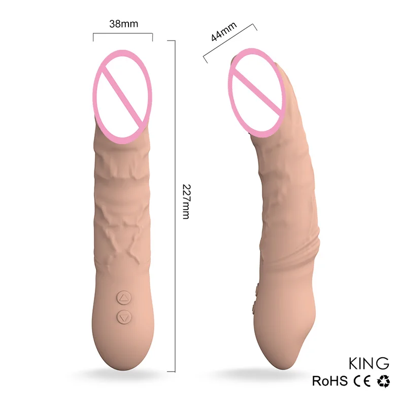 Фаллоимитаторы с двойным мотором 9 скоростей зарядка через USB|realistic dildo vibrator|vibrators