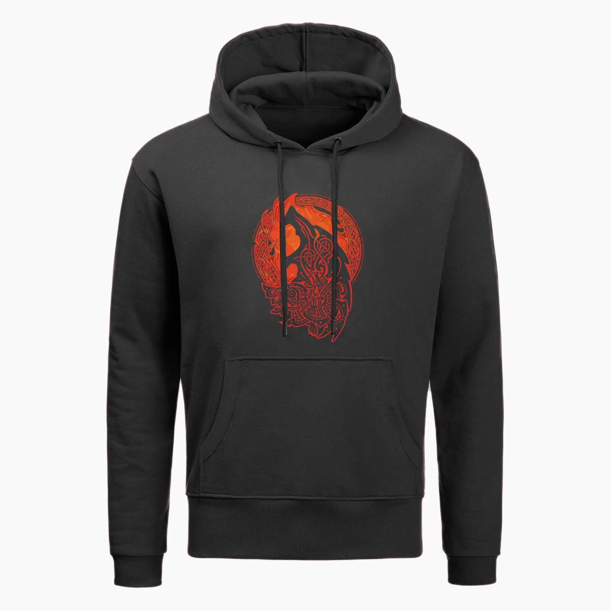 Cool Tv Show Viking Valhalla Odin Norse Mythology Fenrir Print Hoodies Sweatshirt Men Casual Winter Harajuku Streetwear | Мужская одежда