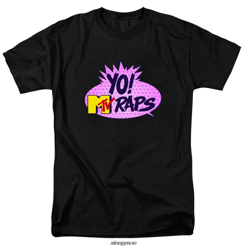 

Yo MTV Raps er Tshirt Man Leisure Summer Pure Male Tops Round Neck Short Sleeve Top Designer T-shirt Boys Shirt