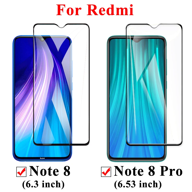 Защитная пленка для экрана Xiaomi Redmi Ksiomi Note 8 Pro Note8 8Pro защитное стекло Redmy Redme Note8Pro