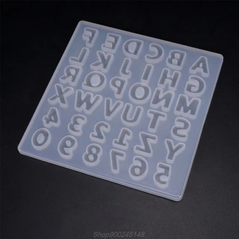 

Epoxy Resin Digital Letter Mold Decoration Silicone Molds DIY Crafts Making Accessories Jy15 20 Dropship