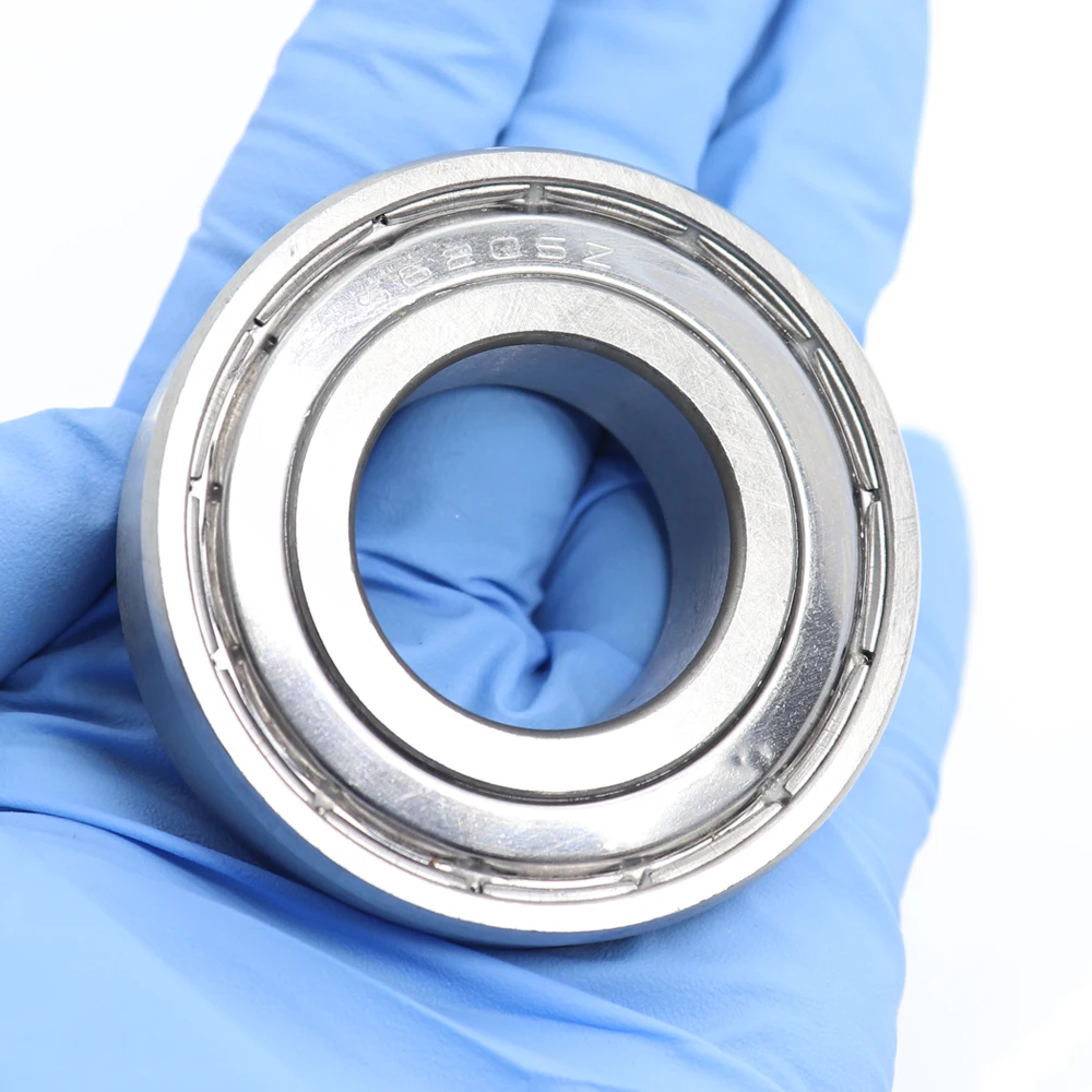 S6205ZZ Bearing 25*52*15 mm ( 2PCS ) ABEC-1 S6205 Z ZZ S 6205 440C Stainless Steel S6205Z Ball Bearings
