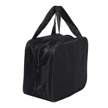 Bolsa de almacenamiento bolsa organizadora de Nylon para bomba de compresor de aire de coche, caja de herramientas automotrices, color negro