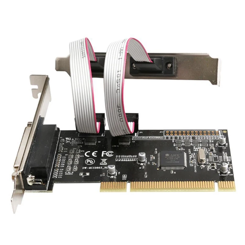 PCI к RS232 9Pin последовательный порт Параллельный порт DB25 25Pin принтер LPT к PCI Express карта конвертер адаптер Прямая поставка
