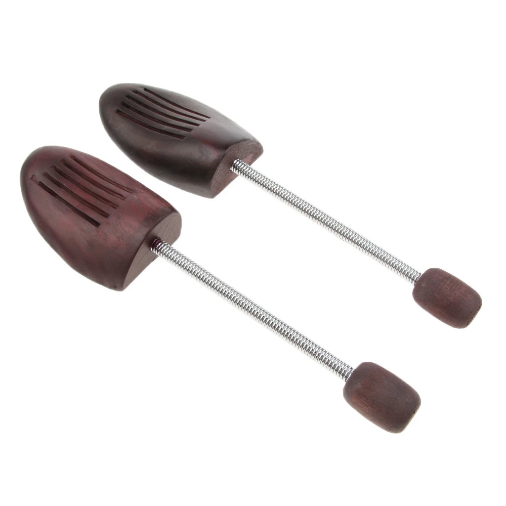 Prettyia Adjustable Shoe Tree Stretcher Shaper Keeper Tension Spring Coil