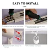 Black White Led Track Light Rail 0.5M 1M One Phase Two Wire System T Connectors Universal Aluminum Track for Spotlights 5