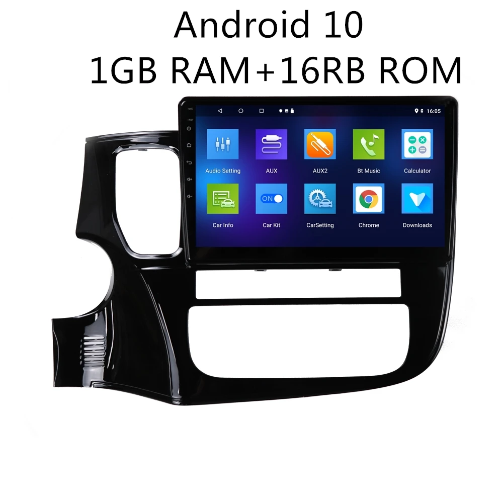 Android 10 Android 10,0 px5 DSP Carplay Автомобильный мультимедийный ips экран без dvd-плеера радио для Mitsubishi Outlander 2013- gps навигация - Цвет: Android 10