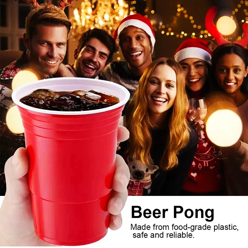 12pcs Packbeer Pong Game Cups Board Games Party Supplies For Ktv Bar