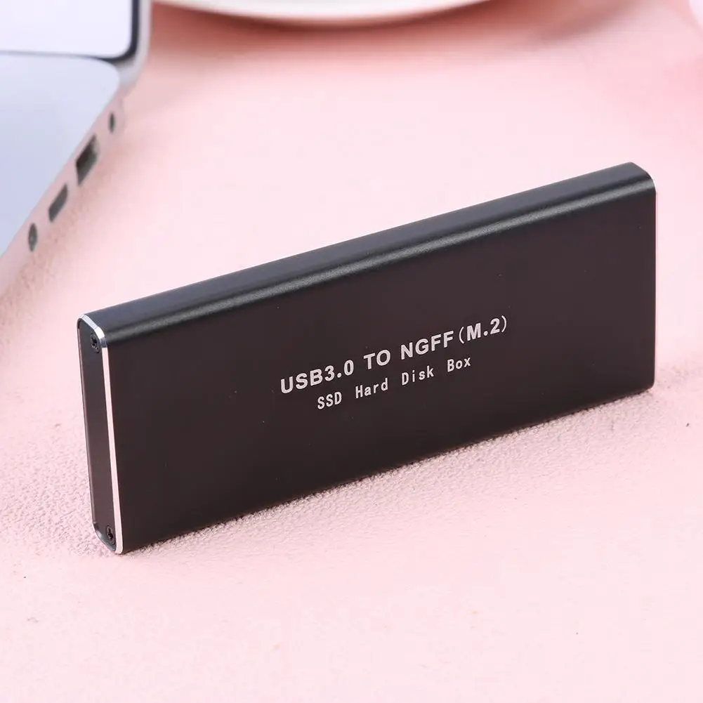 Чехол для жесткого диска M.2 b ключ к USB 3 0 адаптер SSD мобильный внешний корпус