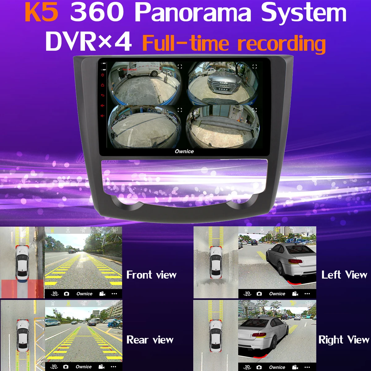 360 ° панорамный 4 × камера 4G WiFi Android 9,0 4G+ 64G DSP CarPlay Автомобильный плеер для Renault Kadjar gps радио