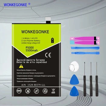 

WONKEGONKE for THL 5000 THL5000 for Elephone P5000 Battery Batterie High quality +tracking number