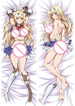 

2020-March Anime Kuroinu Kedakaki Seijo Wa Hakudaku Ni Somaru Alicia Arcturus Hugging Body Pillow Cover Dakimakura Pillow Case