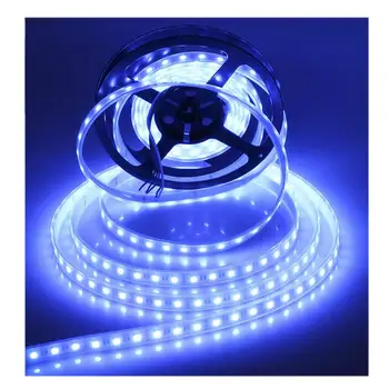 

5050 Rgbw 4 in 1 Led Strip Light DC12V, 16.4Ft 300Leds RGB+ Cool White 4 Colors in 1 Led Dimmable Flexible Light Tape