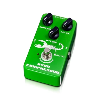 

JOYO JF-10 Dynamic Compressor Guitar Effects Pedal Dynamic Classic Ross Attack Level Sustain True Bypass Reduce The Redundant