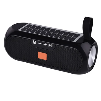 

Bluetooth Bass Speaker Portable Stereo Music Player Solar Powered Subwoofer Loudspeaker Support AUX FM Radio SD Card