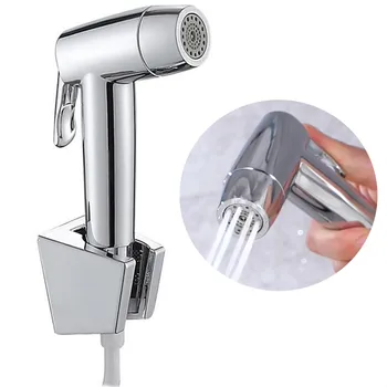 

Toilet Handheld Portable Bidet Sprayer Stainless Steel Shower Heads Set Shower Faucet Accessories Muslim Cleaning Shower Head