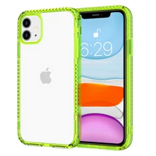 

HOCE Phone Case Clear Transparent Cases For iPhone 11 12 Pro XR X XS Max Soft TPU Cover Shockproof Bumper Gradient Case Capa