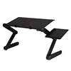 JOYLIVE Computer Desk Portable Adjustable Foldable Computer Desk Laptop Laptop Laptop Computer Folding Table Ventilated Bed Use ► Photo 1/6