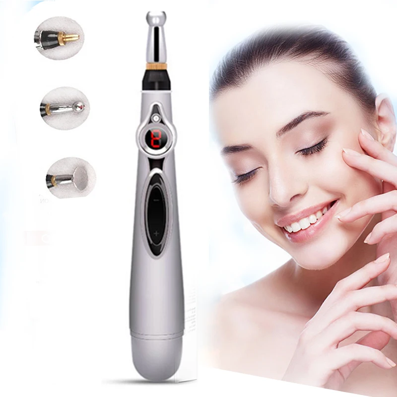 

Portable Electronic Acupuncture Meridian Energy Health Pen Kit Therapy Heal Massage Pen Chinese Traditional Acupuncture Points