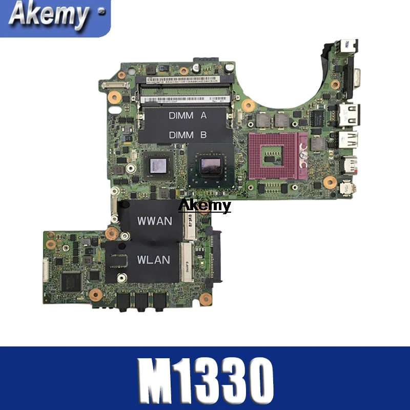 

for DELL XPS M1330 0PU073 laptop motherboard for intel cup graphic card free shipping CN-0PU073