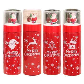 

Stainless Steel Vacuum Flask Christmas Tree Sock Elk Santa Claus Insulated Thermos Water Bottle