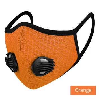 

Earloop Dust-proof Mask Anti-fog Mouth Mask Face Mouth Respirator Filter Outdoor Mouth Cover With Double Breathing Valves stocks