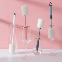 Универсальная телескопическая губка для мытья чашек, щетка для бокалов, очиститель кофейных стекол, всей семьи, щетки для мытья Универсальная телескопическая губка для мытья чашек, щетка для бокалов, очиститель кофейных стекол, всей семьи, щетки для мытья