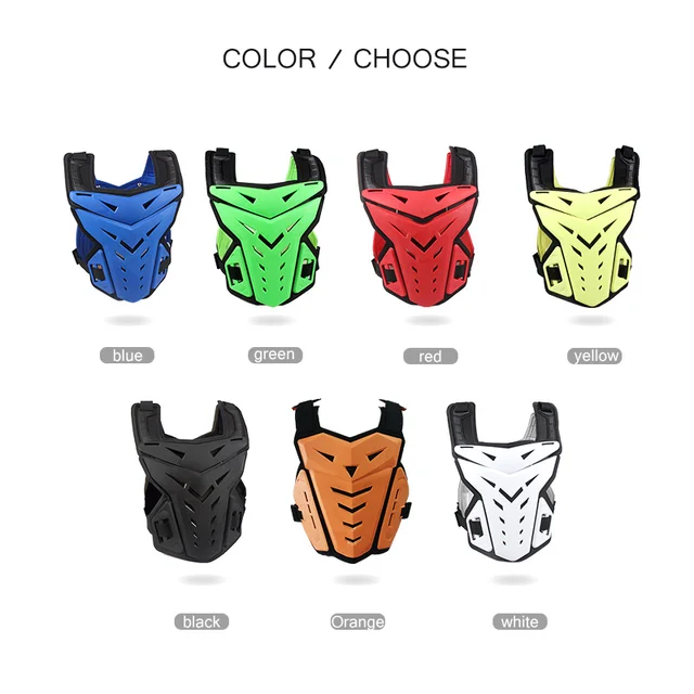 Motorcycle Body Armor Motocross Chest Back Protector Vest Moto Equipment For Men Kneepad Mtb Off-Road Dirt Bike Protective Gear 3