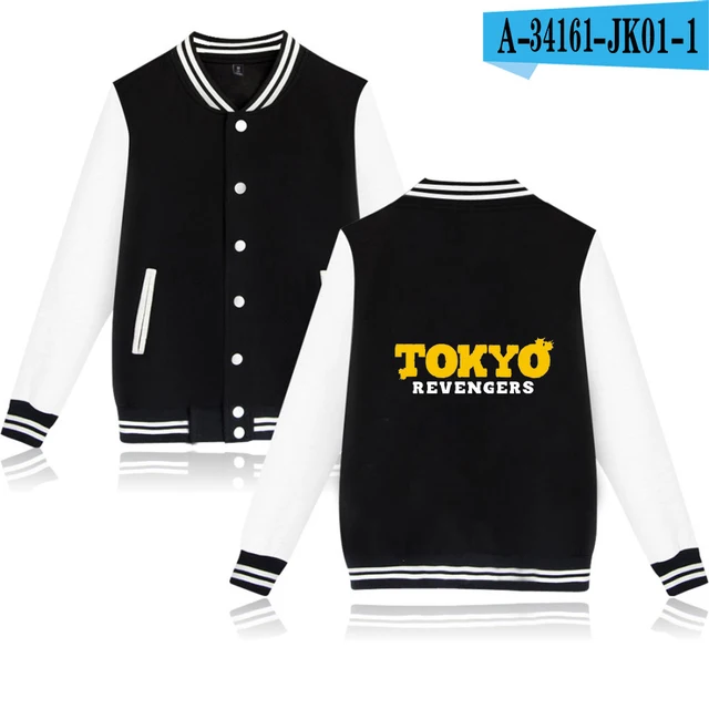 Tokyo Revengers Tracksuit Baseball Jackets Unisex Long Sleeve Jacket Women Streetwear New Japanese Anime Clothes Oversized Jackets Aliexpress