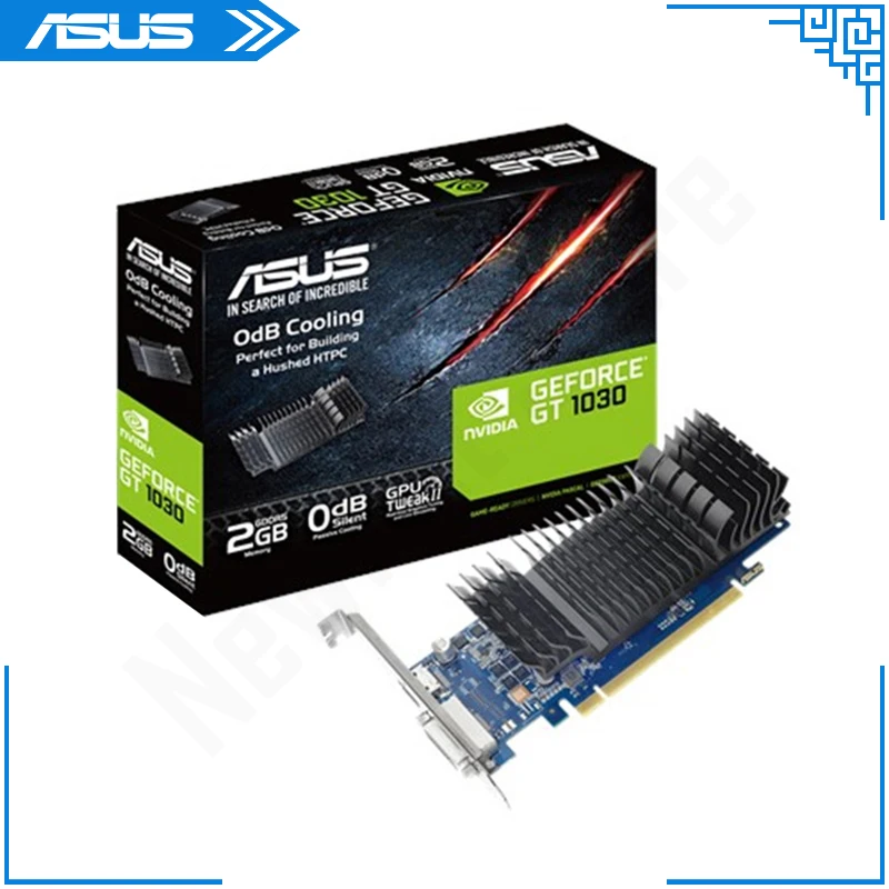 Asus GT1030-SL-2G-BRK видеокарт NVIDIA®Видеокарта GeForce GT 1030 GDDR5 2 Гб | Компьютеры и офис