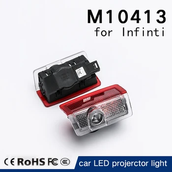 

2PC Led Car Door Light Projector Logo Welcome Light For Infinti Q50 Q60 Q70 QX50 QX60 QX70 QX80 car accessories