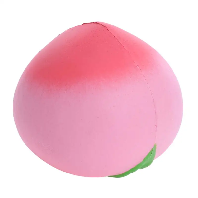 1 шт. 10 см Jumbo медленно растущий персик мягкие игрушки Kawaii фрукты сквиши крем ароматизированные игрушки для детей и взрослых# YL