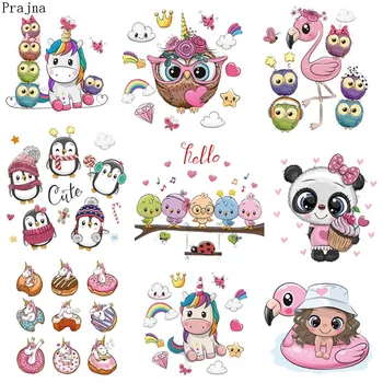 

Prajna Owl Patch Iron On Vinyl Heat Transfer Patches For Clothes Iron On Transfer Patch Stickers Stripes Applique On Clothes DIY