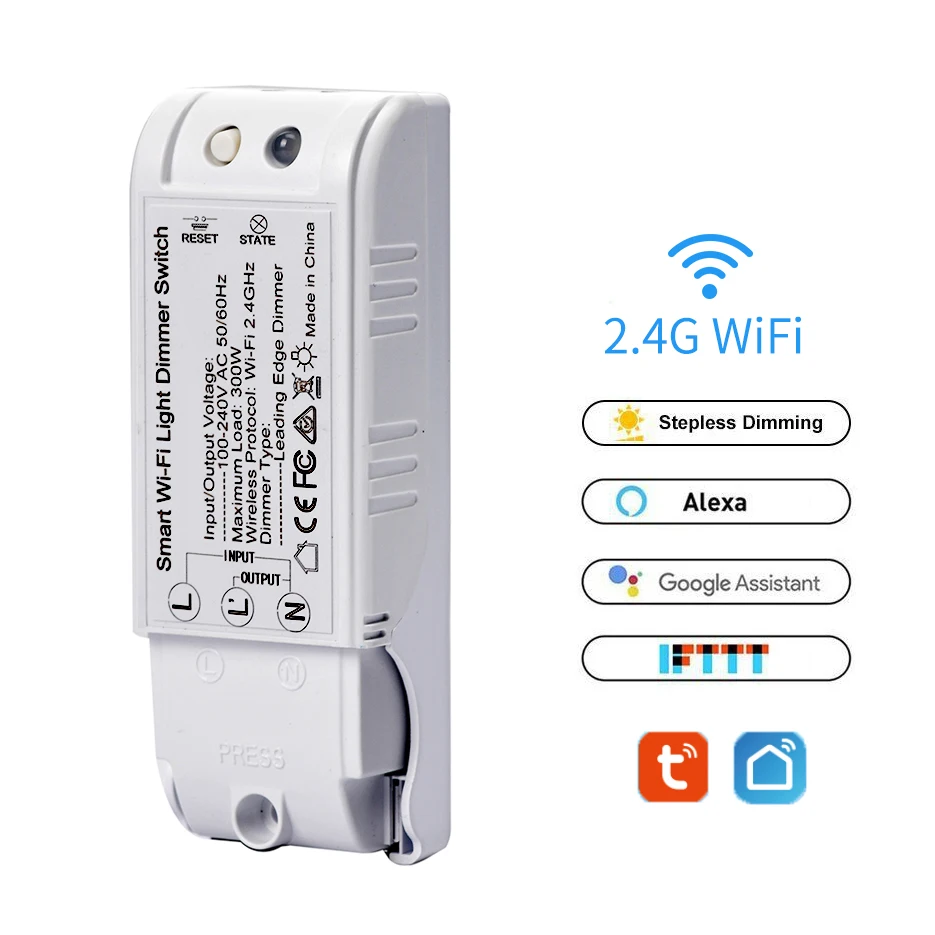 4+ 1 Голосовое управление Wifi DIY диммер беспроводной модуль дистанционного управления умный дом автоматизация огни переключатели работает с Alexa