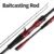 Fishing Rod 2.1/2.4m 2 Section Spinning Baitcasting Rod Fishing Rod M/ML 2pcs Rod Tips Lure Rod Carbon Fiber Travel Rod 9