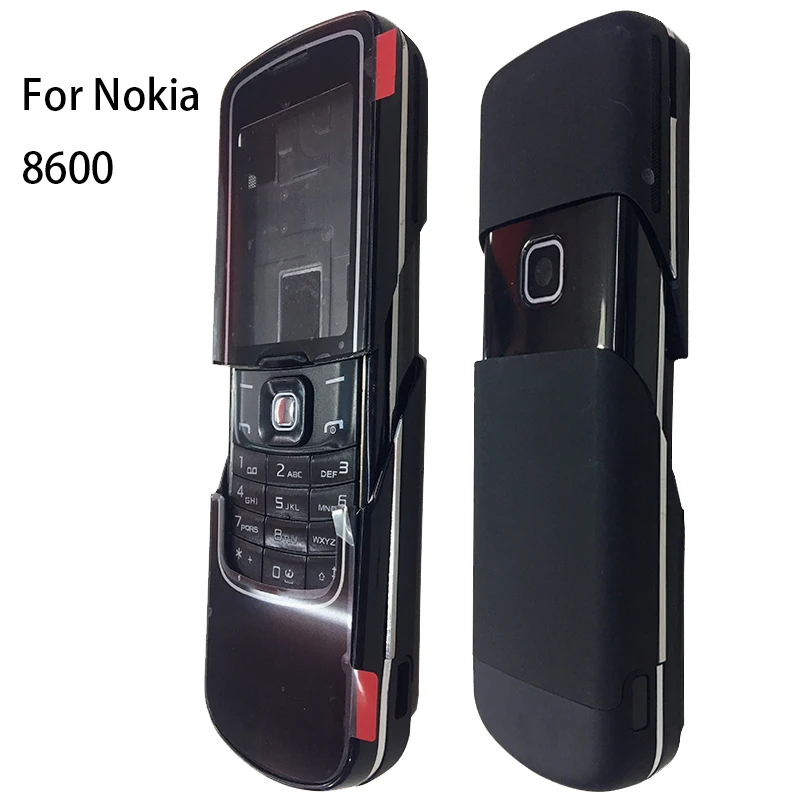 

For Nokia 8600 New Metal Full Complete Housing 8600 Replacement Part With Logo