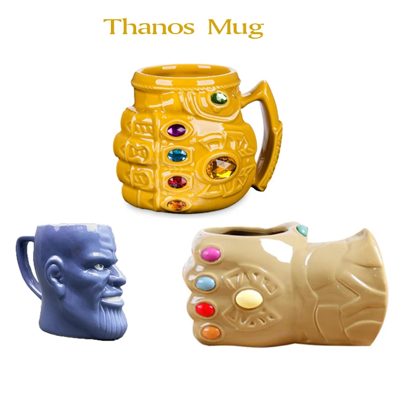 Креативные перчатки Таноса Marvel кулак кружка мультфильм бесконечность чай чашка