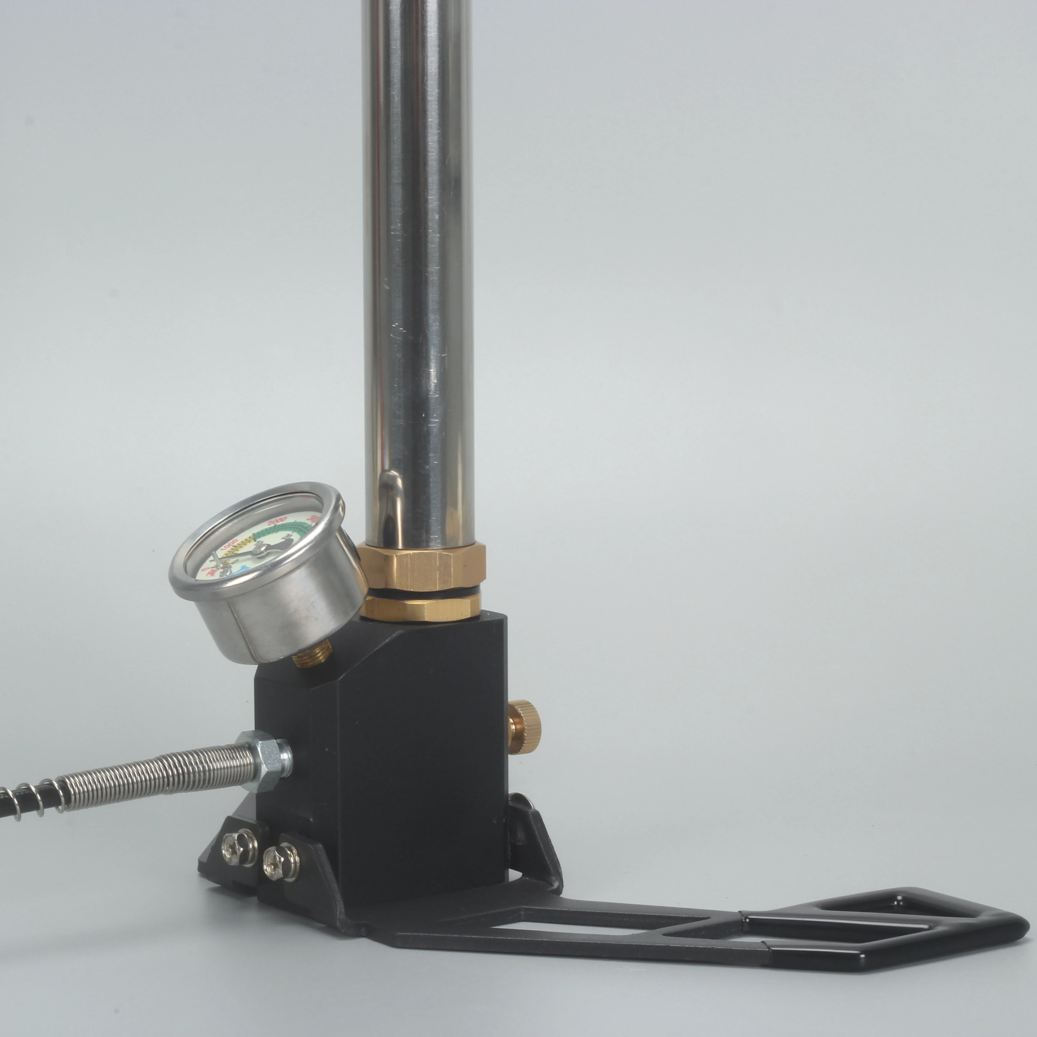 Pompa A Mano Alta Pressione 4500 PSI Gotototop - 3 Stadi Per Pistole PCP, Pneumatici, Barche - Foto 4