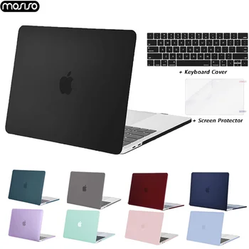 

MOSISO Matte Crystal Hard Case Cover For Macbook Air 13 Retina Pro 13 2017 2018 2019 A2159/A1706 Touch Bar New Air 13A1932 A2179
