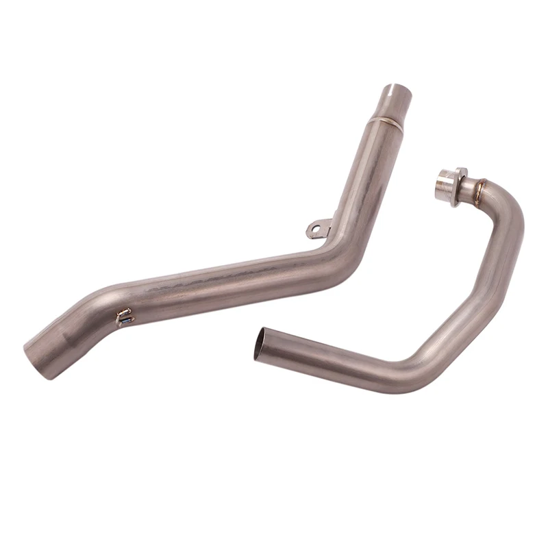 51 мм выхлопная система для Honda CB190R CB190F CB190X мотоциклетный коллектор Mid Link Pipe slip on нержавеющая сталь титановый сплав