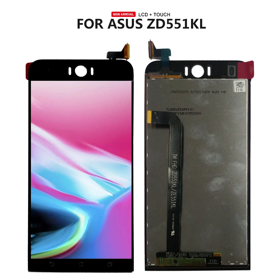 Хорошее качество для ASUS Zenfone Selfie ZD551KL ЖК-дисплей дигитайзер Сенсорная панель